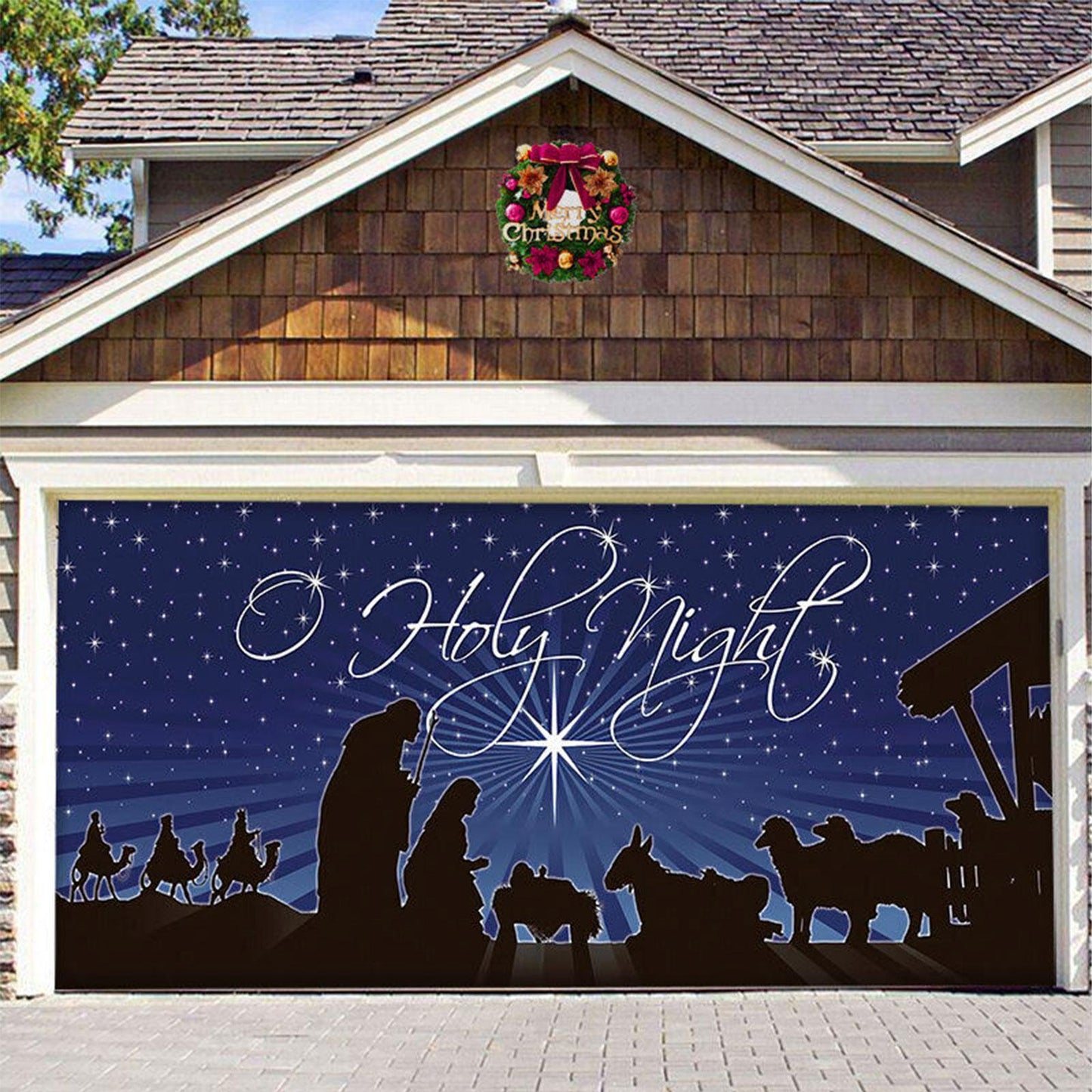 Christmas Outdoor Tapestry Cloth Decoration