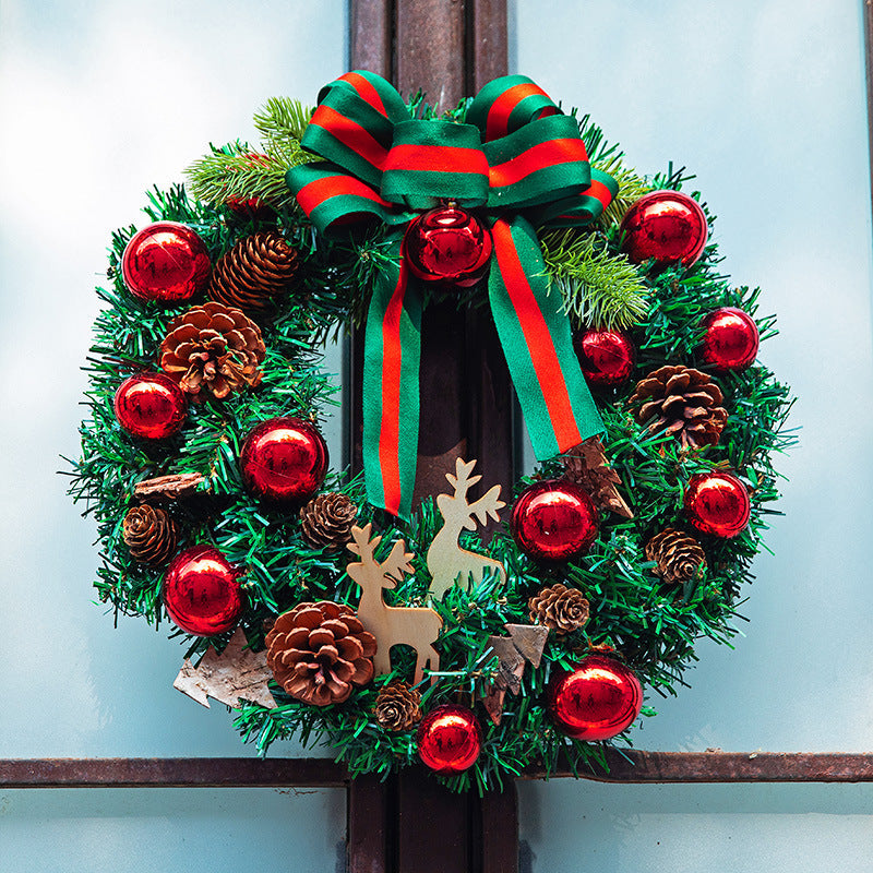 Décorations de Noël Ornements de guirlandes créatives