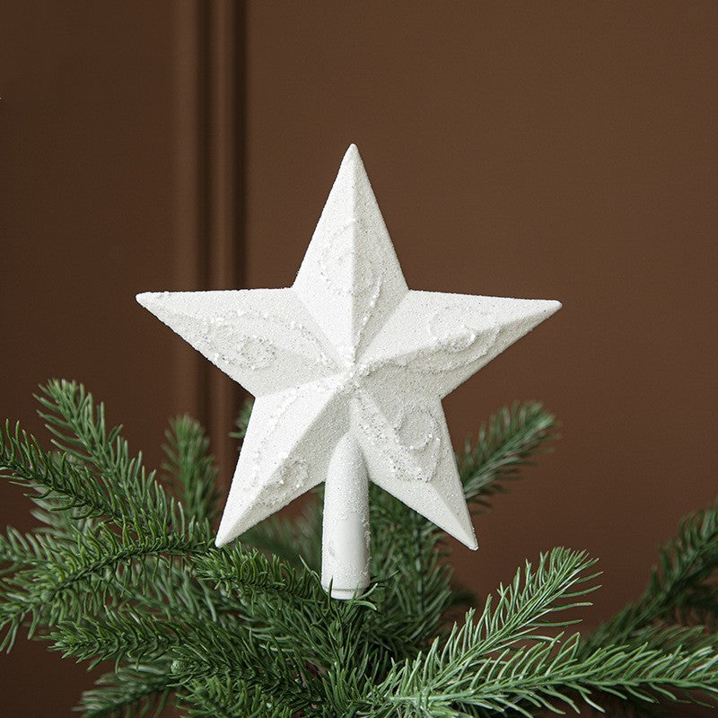 Five Pointed Star Christmas Tree Decorations