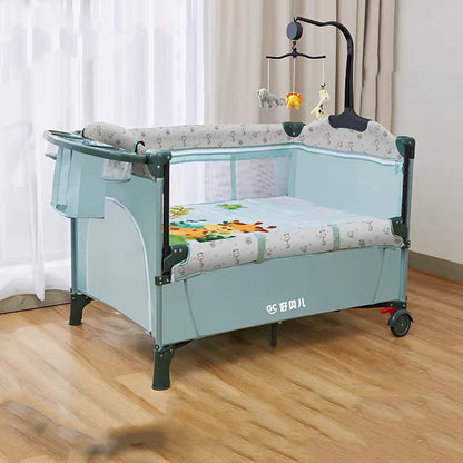 Movable Splicing King Bed Foldable And Portable