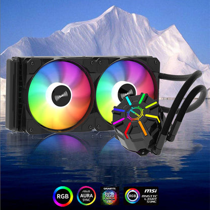 Desktop Computer Host Integrated Water-cooled CPU Radiator