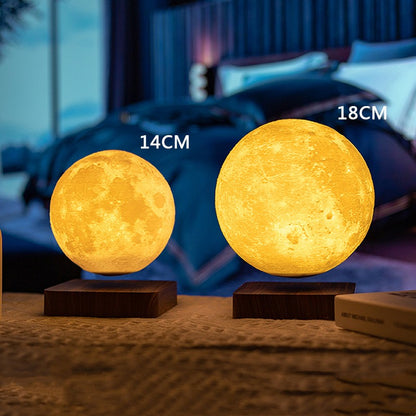 Decoración de lámpara lunar con impresión 3D de levitación magnética