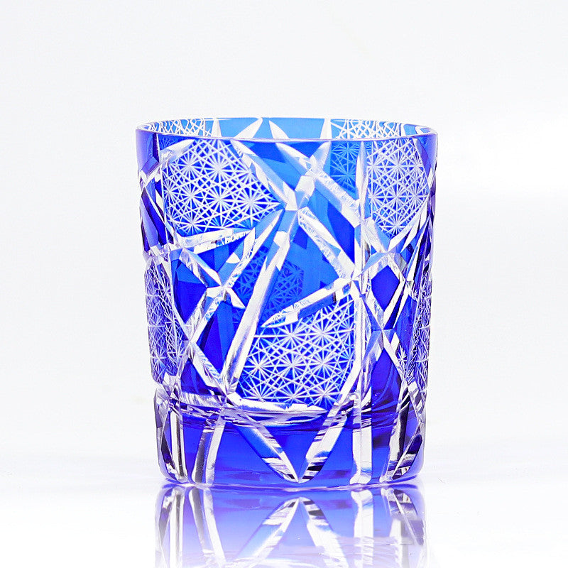 Hand Carved Crystal Glass Cup