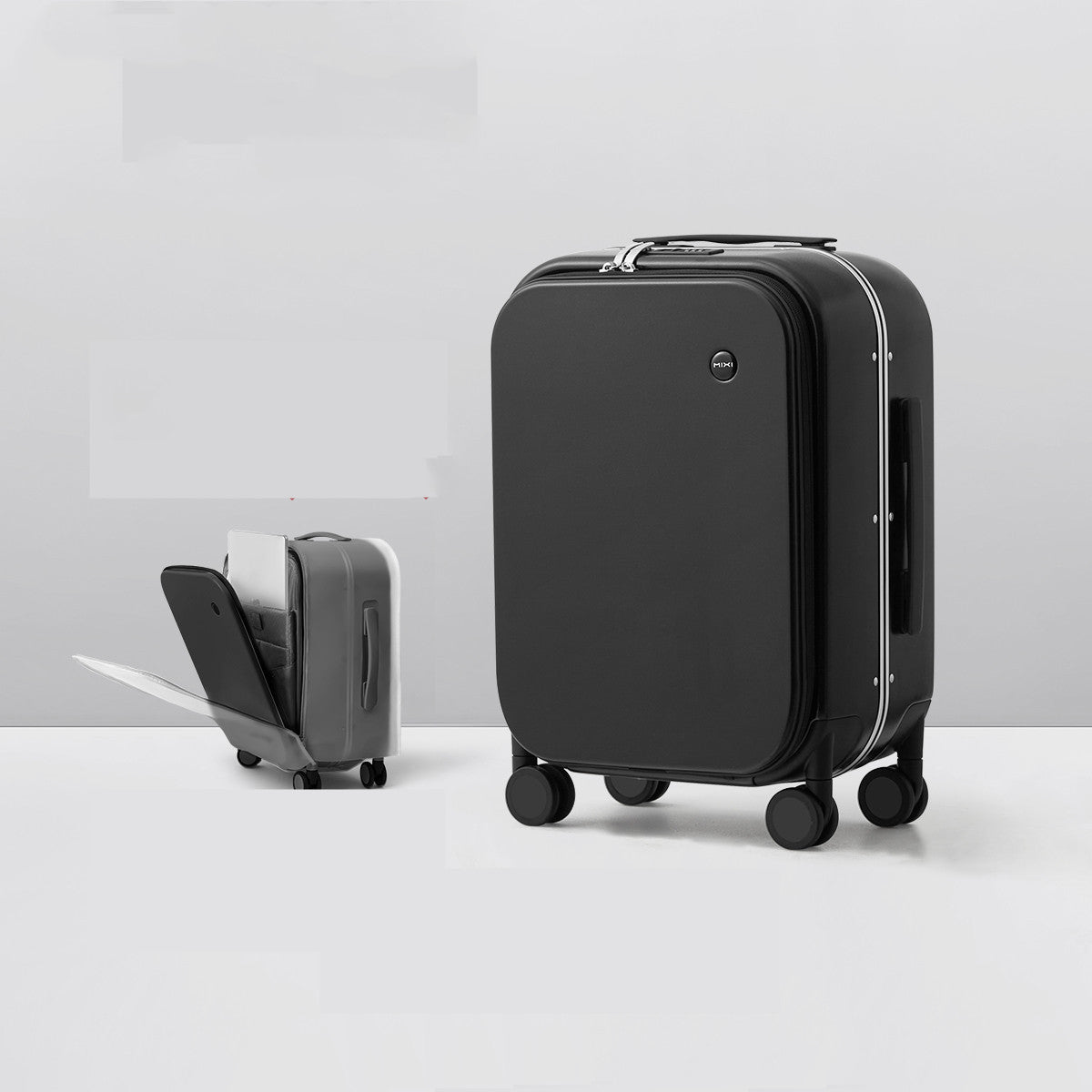 Valise trolley à cadre en aluminium légère et durable pour hommes