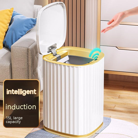 Household Large Intelligent Induction Type Garbage Bin With Lid