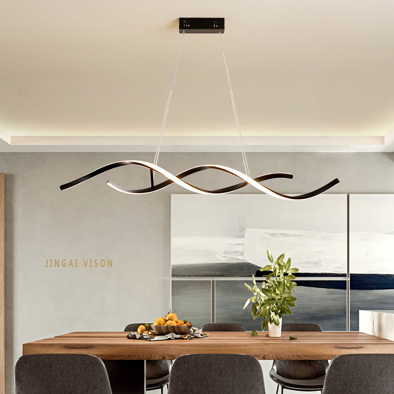 Minimalist Post-modern Scandinavian Dining Room Chandelier