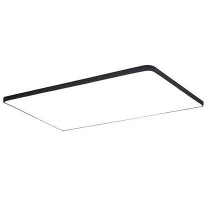 Lámpara de techo LED rectangular para sala de estar, luz sencilla para oficina, luz masculina, comedor y sala de estudio