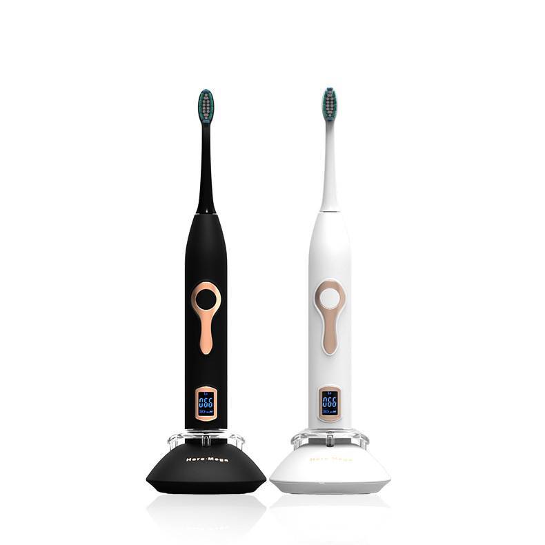 Waterproof adult rechargeable sonic electric toothbrush