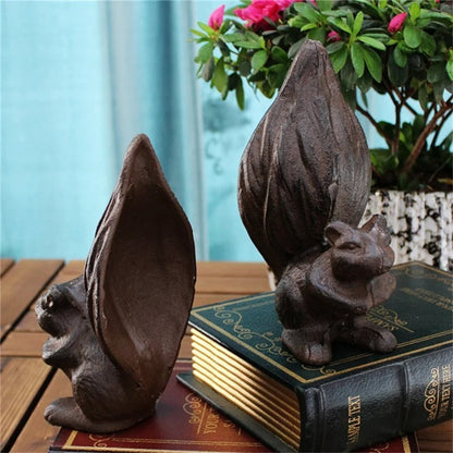 Retro Cast Iron Animal Secretary Table Decoration