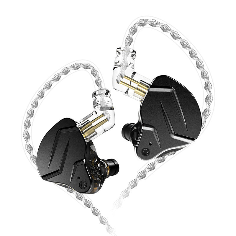 In-Ear Earphone Metal Ring Iron Cable Universal