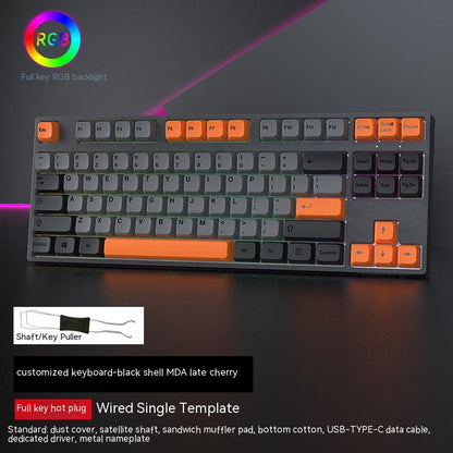 Clavier de poulet de jeu Axis Gaming monomode filaire échangeable à chaud