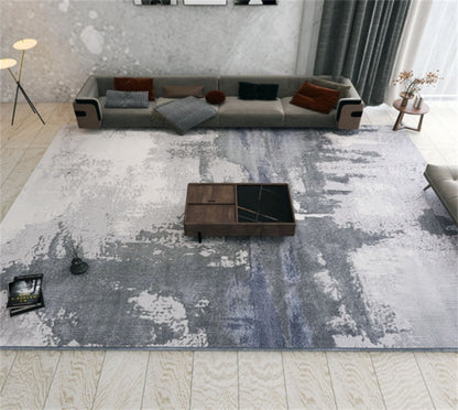 Tapis tridimensionnel minimaliste de luxe léger pour salon