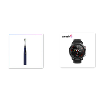 F1 Electric Toothbrush Plus Stratos 3 Watch Set