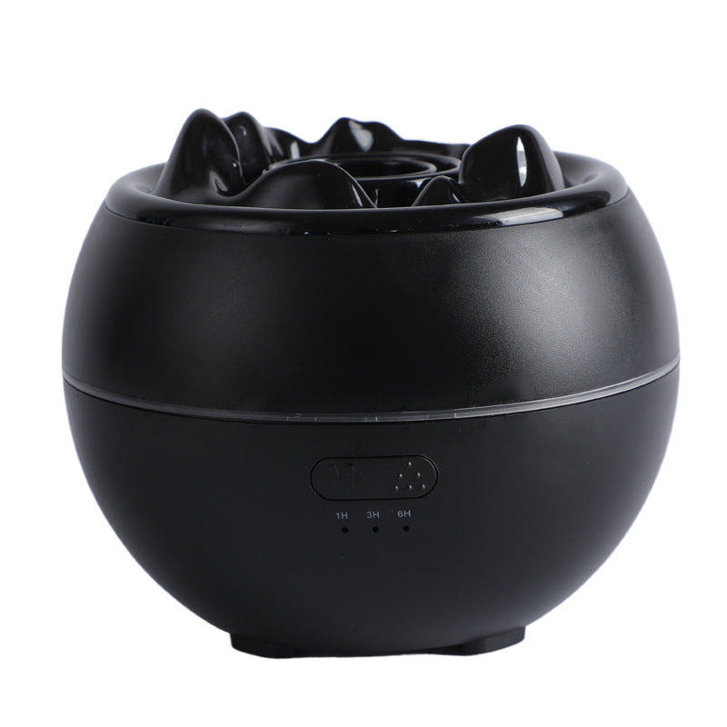 Humidificateur d'aromathérapie de bureau de ménage de diffuseur d'arome de flamme