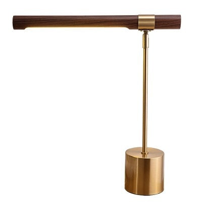 Lampe de table individuelle en grain de bois