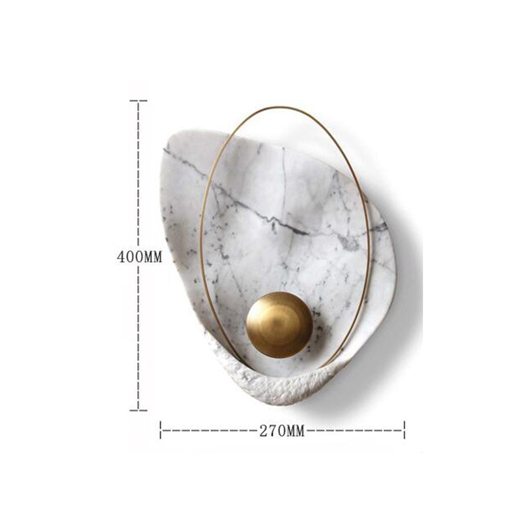 Shell Marble Wall Lamp