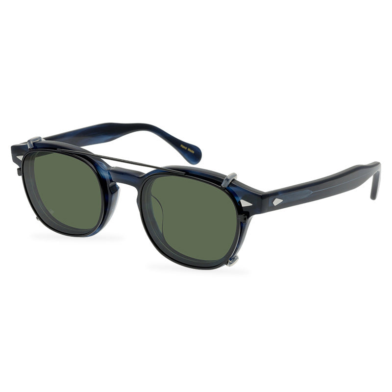 Classic American Vintage Clip Sunglasses