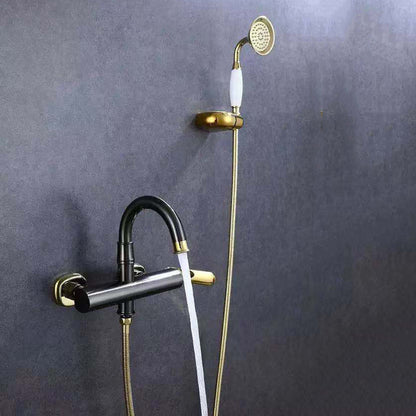 Nordic Gold And Black Household Faucet