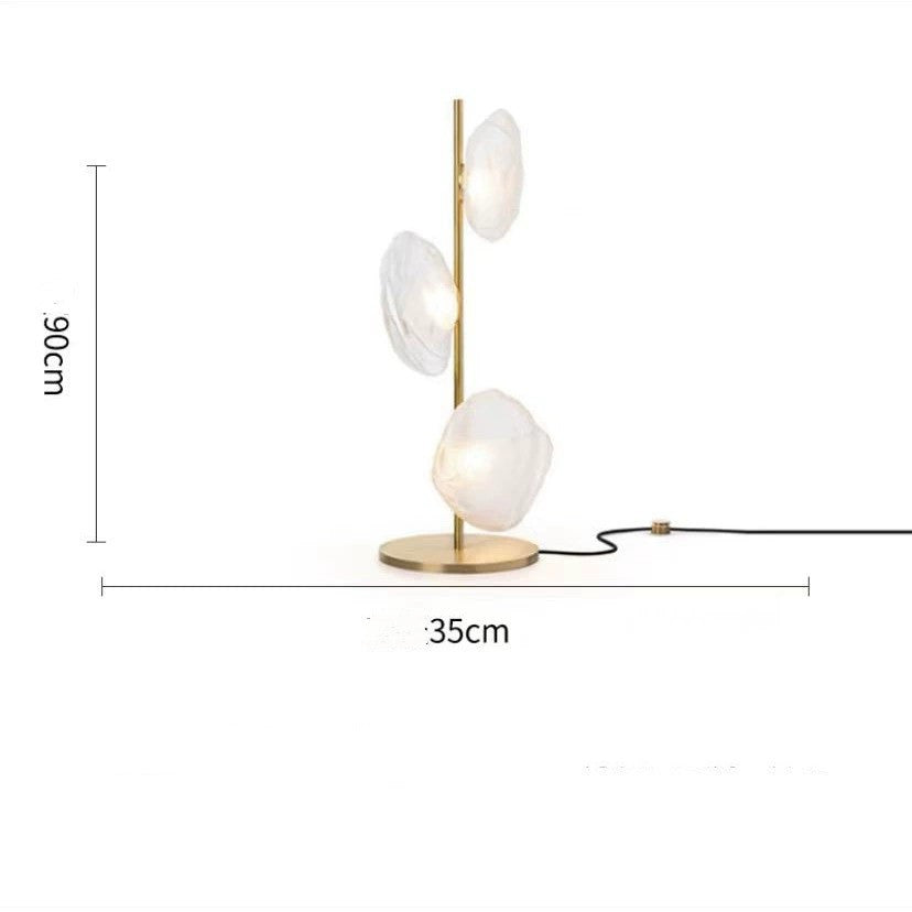 Simple Glass Table Lamp For Living Room And Bedroom