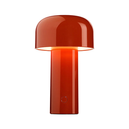 Designer Mushroom Table Lamp Night Light Portable Cordless Touch Rechargeable Decor Lamp USB Bedside Lamp Desktop Lamp