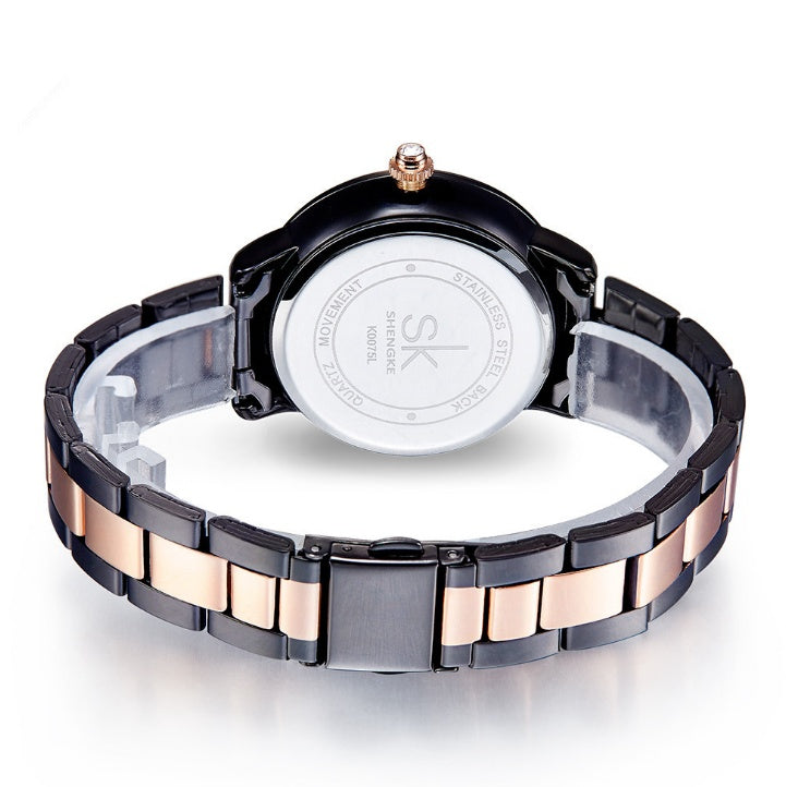 Shengke Bracelet femmes montre nouveau Quartz haut marque de luxe mode cristal montres dames cadeau Relogio Feminino 