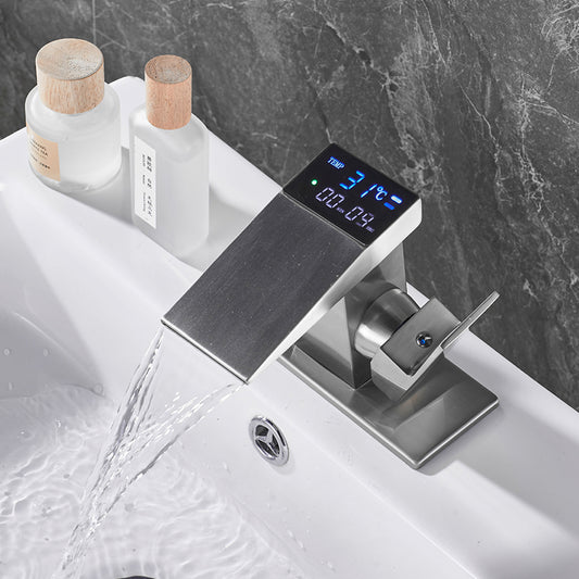 Digital Display Temperature Basin Faucet