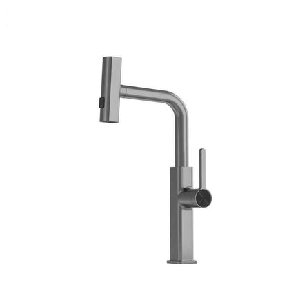 Household Minimalist Rotating Pull-out Sink Faucet