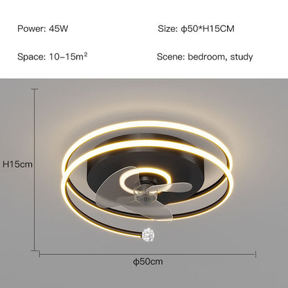 Plafonnier de salle LED domestique créatif