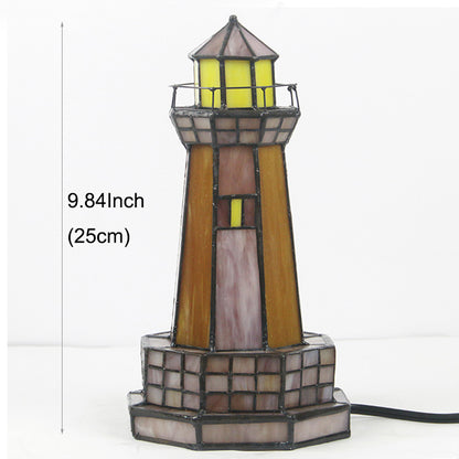 Online Red Glass Tower Lighthouse Exhibition