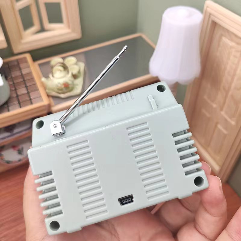 Meubles jouet maison de poupée mini TV jouable