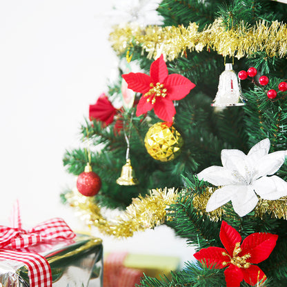 Conjunto de decoración de árbol de Navidad para el hogar en el centro comercial