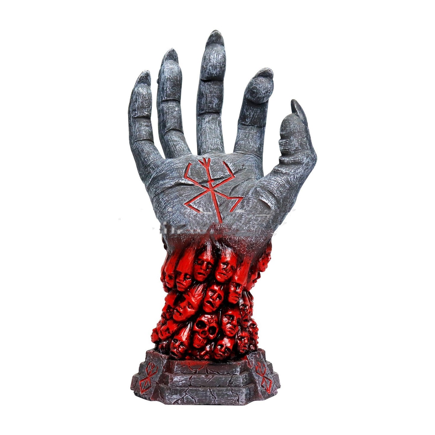 Halloween Rage God Hand Resin Craft Ornament