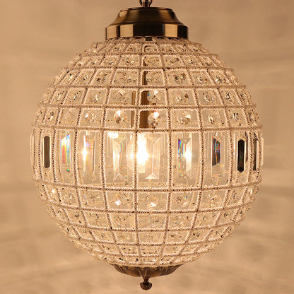 Home Apartment Living Room B & B Ball Crystal Lamp