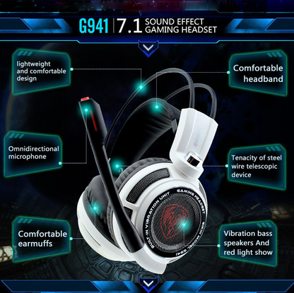 Casque de jeu Somic g941