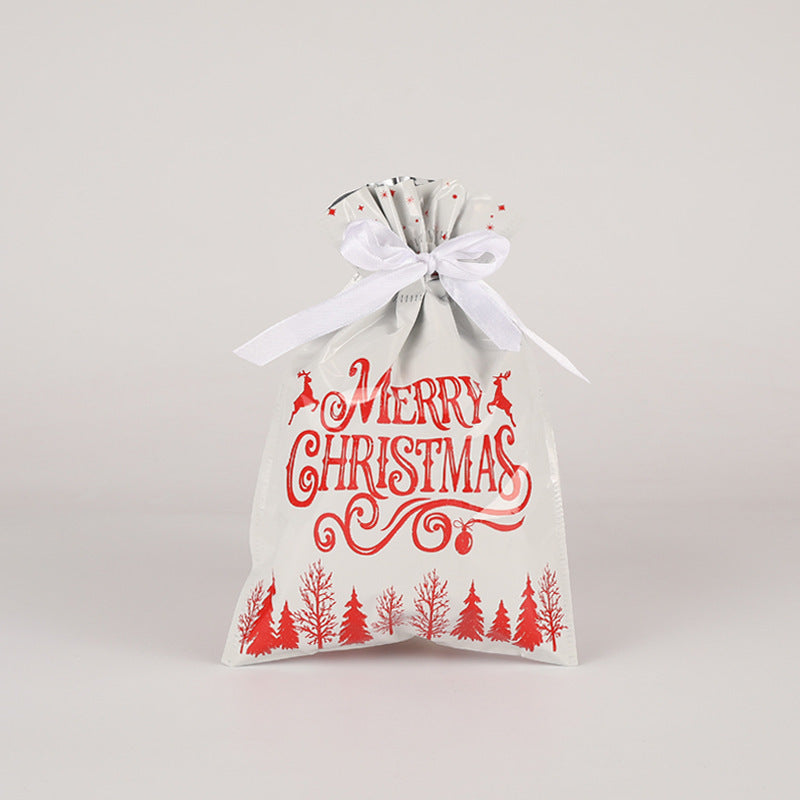 Home Fashion Simple Drawstring Christmas Gift Bag Suit