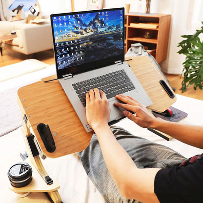 Playing Computer Table Lying On The Bed Wooden Folding Adjustable Angle