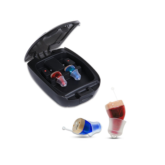 Inner Ear Invisible Digital Noise Reduction Hear Device USB Rechargeable ITE Hearing Aids For The Deaf