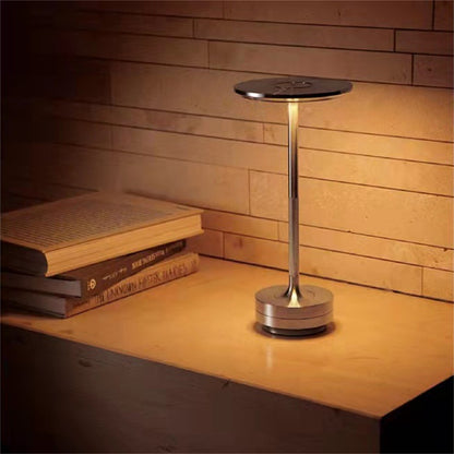 Lampe de Table créative en cristal de champignon, gradation et correspondance des couleurs, veilleuse en forme de I