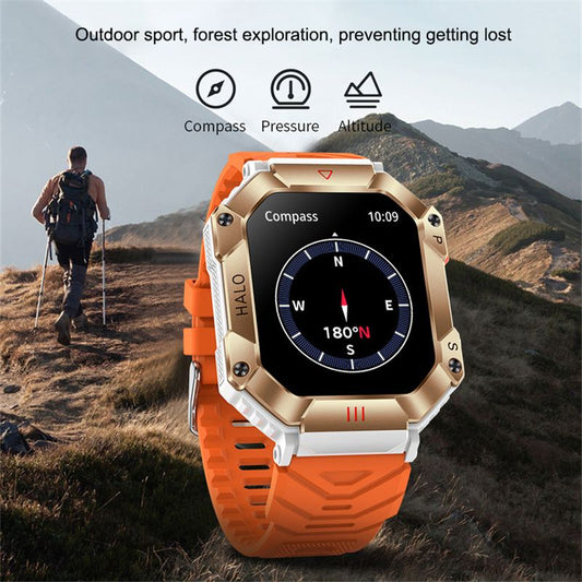 Nouveau Montre intelligente militaire pour Android GPS Ftiness femmes