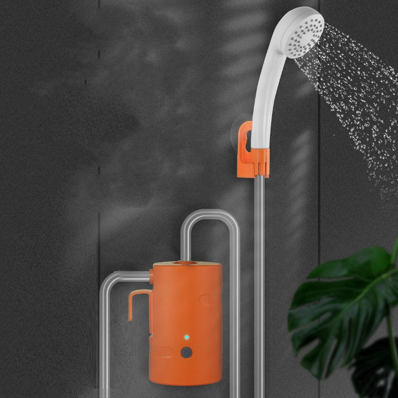 Douche portative extérieure de pompage d’eau