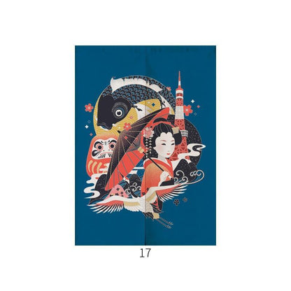 Japanese Style Ukiyo-e Home Entrance Decoration