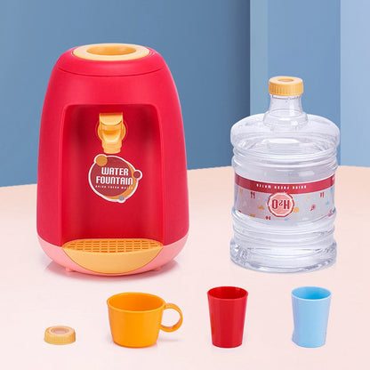 Simulation toy fun mini water dispenser