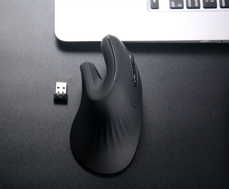 Souris verticale sans fil 6 boutons avec DPI réglable