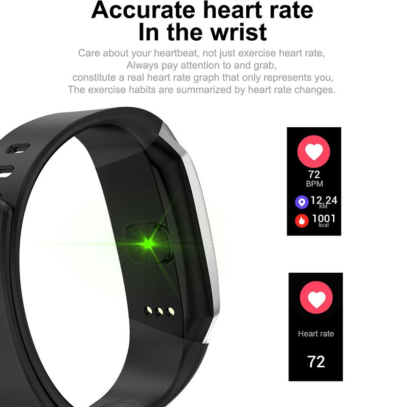 Reloj inteligente para hombre y mujer, banda deportiva con pantalla táctil, pulsera inteligente con presión arterial, pulsera deportiva impermeable para natación, reloj para hombre y Xiaomi