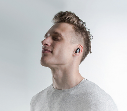 Bluetooth headset wireless mini small invisible sports in-ear binaural earplugs driving unisex running waterproof headphones can answer the phone