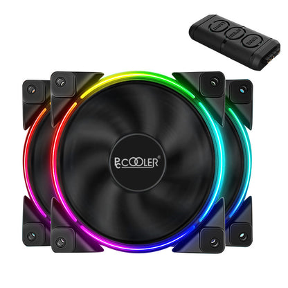 Overclocking de tres ventiladores de chasis RGB