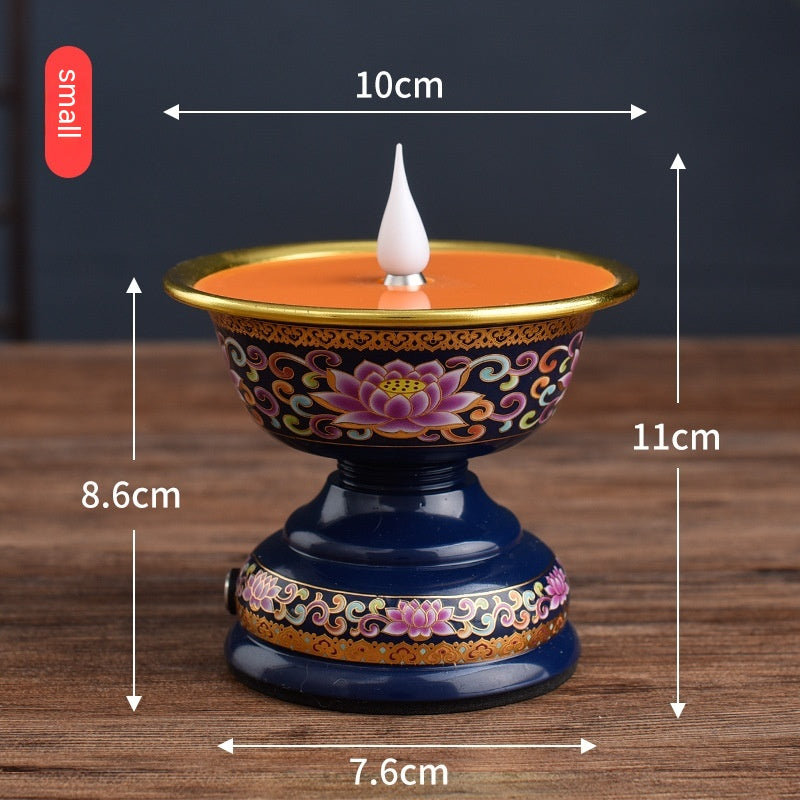 Charging Electronic Buddha Worshiping Lamp