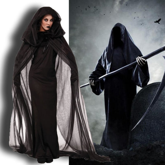 Halloween Costume Witch Robe Cosplay Uniform