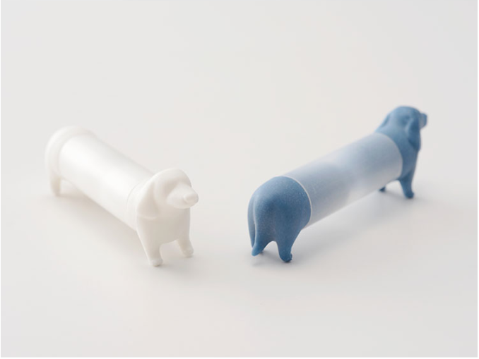 Mimi pet cute dachshund silicone sound insulation earplug