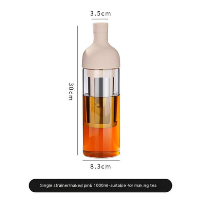 Gotero frío para el hogar, té de frutas, botella de extracción en frío, aparato de café por goteo de hielo